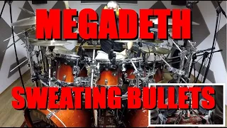 MEGADETH - Sweating bullets - drum cover (HD)