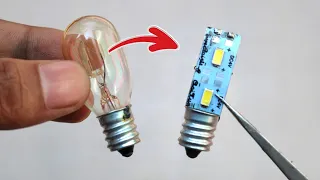 How To Making LED lights For Motorcycles - Using Old Bulb