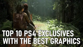 Top 10 PS4 Exclusives with the BEST Graphics Ever (4K)