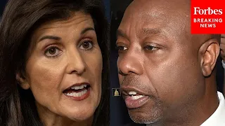 Nikki Haley Reacts To Tim Scott Endorsing Trump Over Her