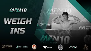 Weigh Ins - MFN 1O