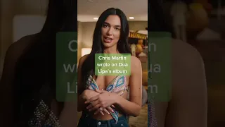 chris martin wrote on dua lipa