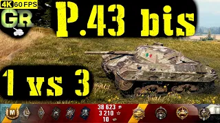 World of Tanks P.43 bis Replay - 10 Kills 3.5K DMG(Patch 1.4.0)