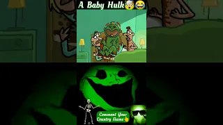 troll face meme 😂 a baby hulk 🤣 || frame order || part-190 || #frameorder