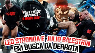 LEO STRONDA E JULIO BALESTRIN DERAM START NO PROJETO - EM BUSCA DA DERROTA !!!