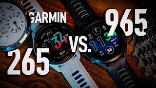 Key Differences Between The Garmin Forerunner 265 And 965