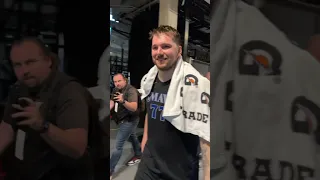 Luka Doncic walks off after his GAME-WINNER! 👏 | #Shorts