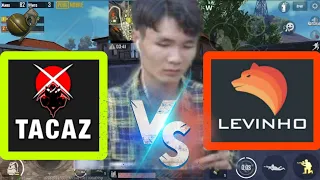 TACAZ VS LEVINHO PUBG MOBILE