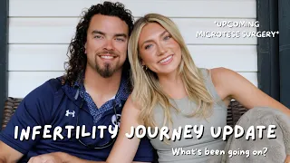 AN INFERTILITY JOURNEY UPDATE | Episode 2, Upcoming Microtese Surgery, How We Are Currently Feeling🥺