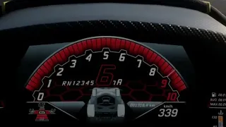Lamborghini Centenario TOP SPEED RUN