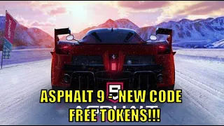 Asphalt 9 - New Redeem Codes 2/16/2024 Nintendo Switch FREE 330 TOKENS LIMITED REDEMPTIONS