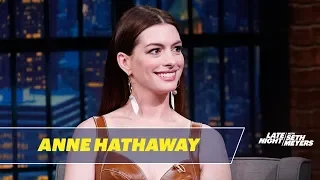 Anne Hathaway Had An Accidental Diva Moment on the Set of Serenity