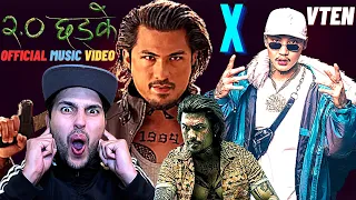 VTEN - CHHADKE 2.0 FULL OFFICIAL MUSIC VIDEO FT ANMOL KC (REACTION) | 2023 VTEN IN NEW NEPALI MOVIE