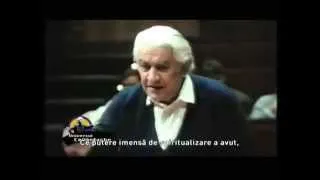 Sergiu Celibidache - Repetitii cu Simfonia a IX-a de Beethoven (cu subtitrare)