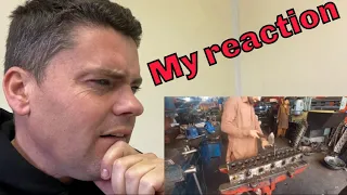 My reaction to Pakistani engine build video, watch this!