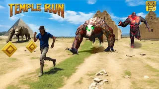 Temple Run In Real Life | Temple Run 2 Blazing Sands & Lost of Jungle