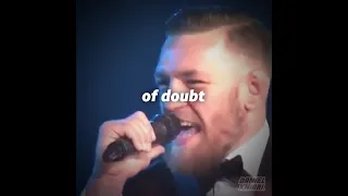 Conor McGregor - "The sound of doubt motivates me"