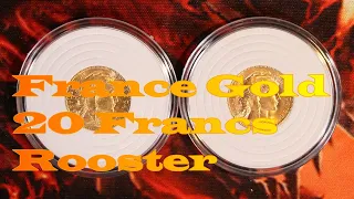 👉 *4k* UNBOXING GOLD 👉 France Gold 20 Francs French Rooster 👉