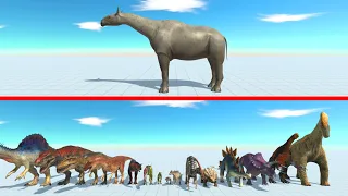 ARBS New Update Unit | Paraceratherium VS Dinosaurs - Animal Revolt  Battle Simulator