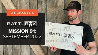 Unboxing Battlbox Mission 91 - A Bulletproof Spork! - Pro Plus - September 2022