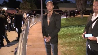 Jeremy Meeks at Fashion for Relief Fashion Show