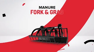 Manure fork with grapple - FFGR  | Manitou Attachment