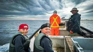 Cod Fishing Tradition: Hauling A Newfoundland Cod Net in Greenspond 🐟🌊