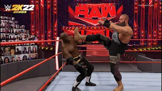 WWE 2K22 - Bobby Lashley vs. Braun Strowman