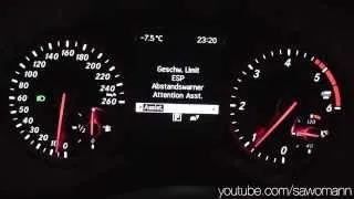 2013 Mercedes-Benz A 180 CDI Limousine 109 HP 0-100 km/hm Acceleration (Engine by Renault)