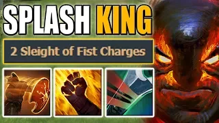 One hit [Double AoE] Combo - God's Rebuke + Sleight of Fist | Dota 2 Ability Draft