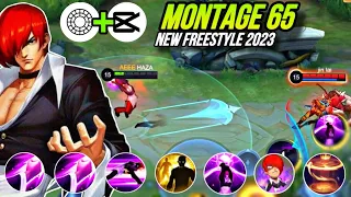 CHOU MONTAGE FREESTYLE 65 Outplay / Highlights / immune / Damage / HAZA Gaming | Mobile Legends