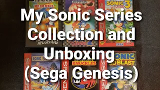 Sonic the Hedgehog Series Unboxing (Sega Genesis).