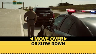 Move Over or Slow Down. It's the Law