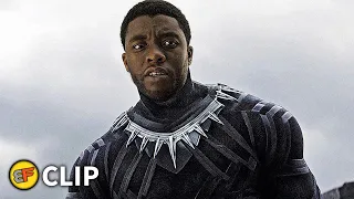 Black Panther Confronts Helmut Zemo Scene | Captain America Civil War (2016) Movie Clip HD 4K