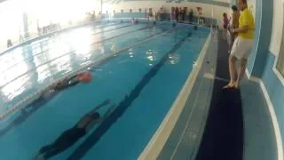 Bubenchikov Alexander Dynamic without fins DNF 161 m. Odessa, Ukraine 2014