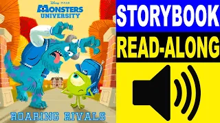 Monsters, INC Read Along Story book, Read Aloud Story Books, Monsters University - Roaring Rivals
