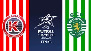 FINAL!!! Sporting Lisbon Vs Kairat UEFA FUTSAL CHAMPIONS LEAGUE REVIEW