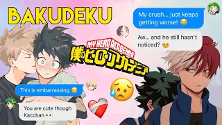 Deku gets REJECTED! || BakuDeku || I Like U - Jereena Montemayor || MHA Texting Story