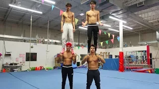 INSANE GYMNASTICS CHALLENGE 2!