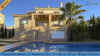 MP7005 Aguas Nuevas, SOUTH FACING Villa with private pool