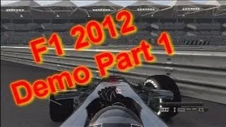 F1 Game 2012 Demo - Young Driver Test (Part 1)