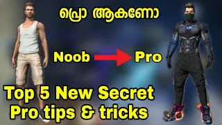 Top 5 Latest Pro tips and tricks Free Fire | How to Became a Pro Free Fire | free fire tips & tricks