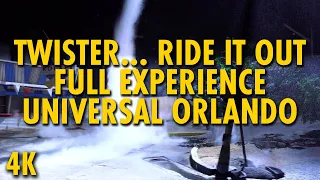 Twister... Ride It Out Queue & Experience | Universal Orlando