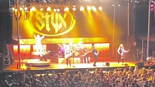 Styx I’m sailing away live at Woodstock