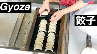 street food japan - GYOZA japanese dumplings  餃子 ぎょうざ