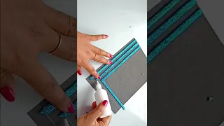 Blue easy File cover page decoration | How to decorate project file | Assignment cover design #short