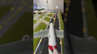 Emirates A380 takeoff from model airport! Which plane next? ✈️