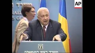 Romanian PM begins three-day visit to Israel, meets Israeli PM