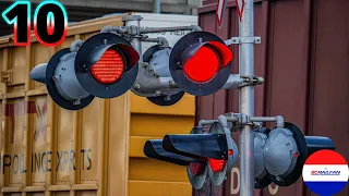 Canadian Railroad Crossings Compilation 10