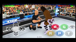 Steve Austin Vs bookr t Friday night smackdown 💪💀 #wwe2k24 #wr3d2k24 #subscribe